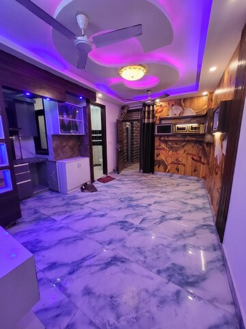 Bedroom in 2 BHK Builder Floor at New Ashiyana Apartment, Dwarka Mor – for Rent