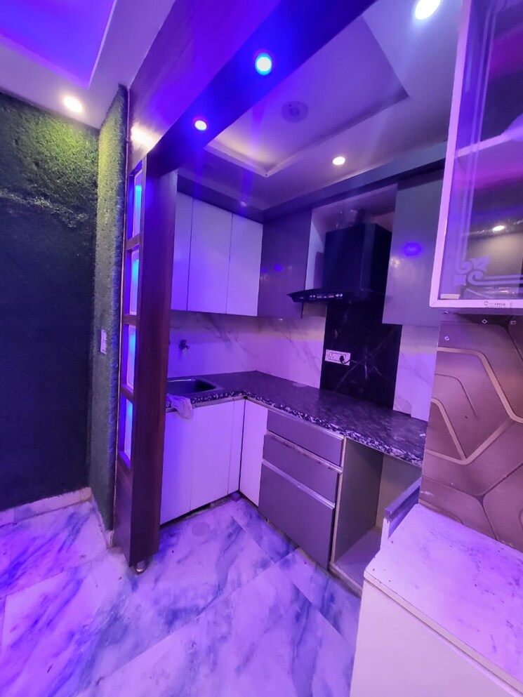 Kitchen, new-ashiyana-apartment 2 Bedroom 60 Sq.Yd. Builder Floor In Dwarka Mor Delhi 9129251