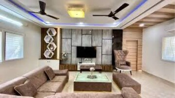 Living Room in 2 BHK Apartment at Parker White Lily, Sector 8 – for Rent