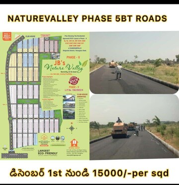  Plot – Map Location View at JB Nature Valley, Choutuppal - for Sale