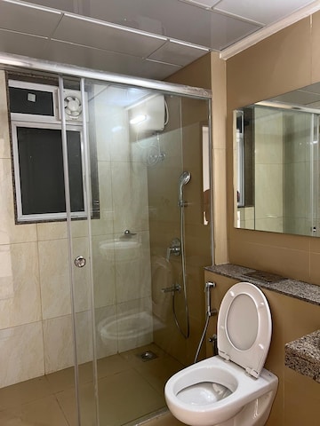 Bathroom in 2 BHK Apartment at Hiranandani Highland, Powai – for Rent