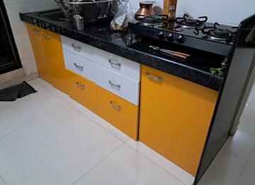 Kitchen in 1 BHK Apartment at Suvrat CHS, Tembhi Naka – for Rent