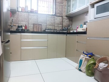 Kitchen in 1 BHK Apartment at Shivaji Park – for Rent