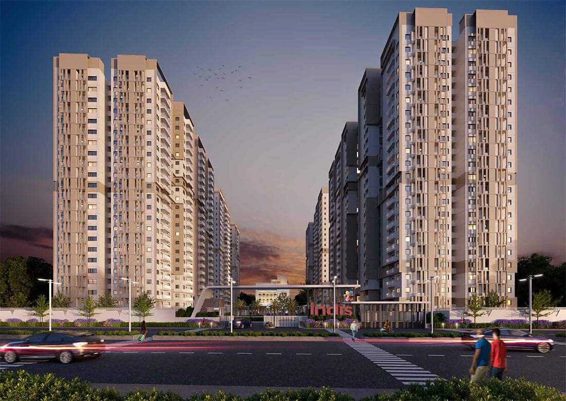 3 BHK + Pooja Room Apartment For Rent in Kondapur