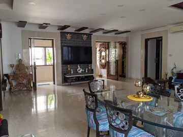Living Room in 2 BHK Apartment at Peddar Road – for Rent