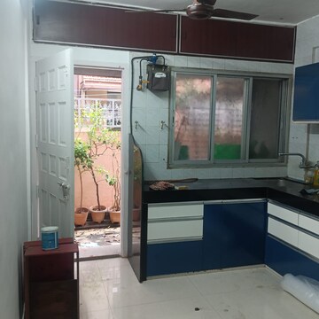 Kitchen in 3 BHK Villa at Unnat Nagar CHS, Goregaon West – for Rent