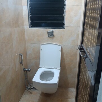 Bathroom in 3 BHK Villa at Unnat Nagar CHS, Goregaon West – for Rent