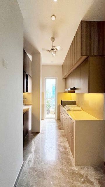 Kitchen in 3 BHK Apartment at Indiabulls Sky, Lower Parel – for Rent