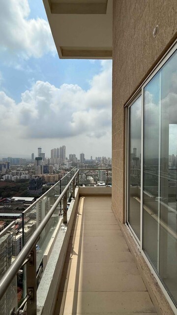 Balcony in 3 BHK Apartment at Indiabulls Sky, Lower Parel – for Rent