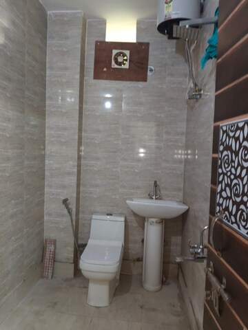 Bathroom in 1 BHK Builder Floor at Chattarpur – for Rent