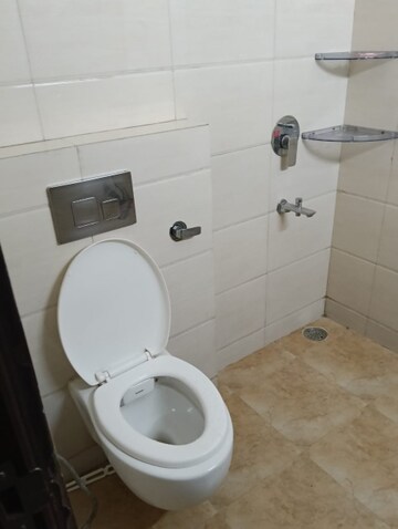 Bathroom in 3 BHK Apartment at DDA Rosewood Apartments, Vasant Kunj – for Rent