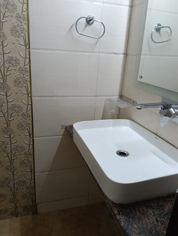 Bathroom in 3 BHK Apartment at DDA Rosewood Apartments, Vasant Kunj – for Rent