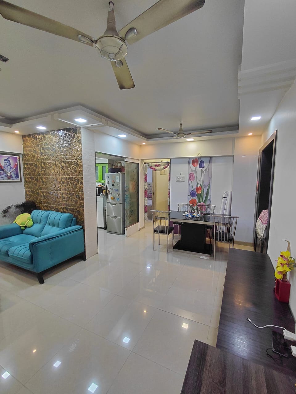 2 BHK + Pooja Room,Study Room 995 Sq.Ft. Apartment in Panchpakhadi Jewel