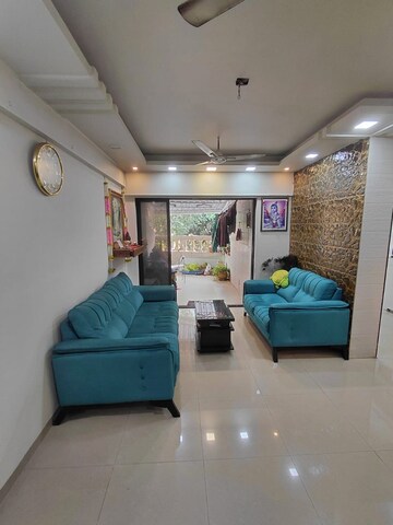 Living Room in 2 BHK Apartment at Panchpakhadi Jewel, Panch Pakhadi – for Sale