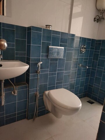 Bathroom in 2 BHK Apartment at Lodha Amara, Kolshet Road – for Rent
