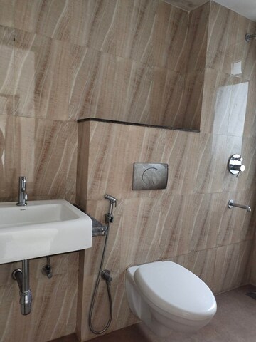 Bathroom in 2 BHK Apartment at Lodha Amara, Kolshet Road – for Rent