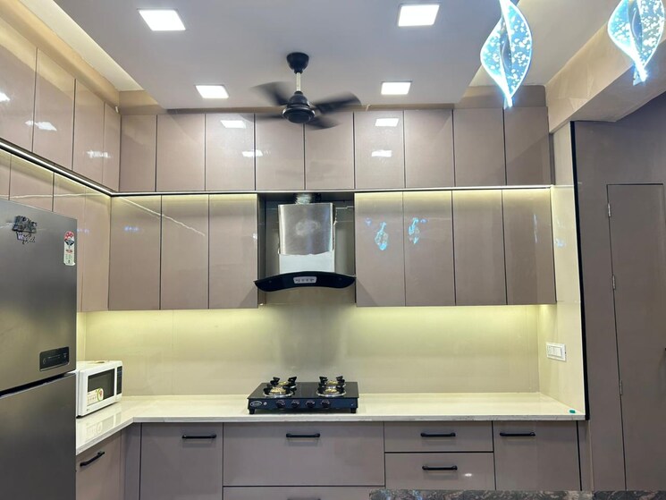 Kitchen, parker-white-lily 2 Bedroom 1350 Sq.Ft. Apartment In Sector 8 Sonipat 9129784