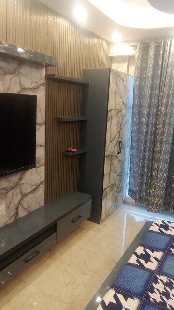 Living Room in 2 BHK Apartment at Parker White Lily, Sector 8 – for Rent