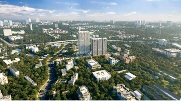 2 BHK Apartment – Exterior View View at Embassy One Thane, Panch Pakhadi - for Rent