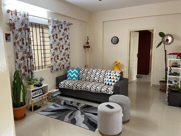 Living Room in 2 BHK Apartment at Gk Golden City, Kudlu – for Rent