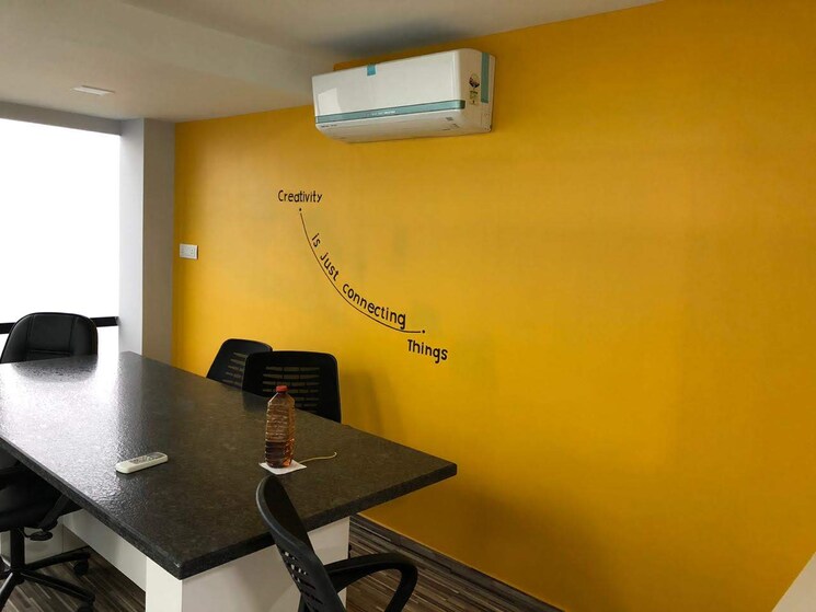 Living Room, navratna-corporate-park Commercial Office Space 1050 Sq.Ft. In Ashok Vatika Ahmedabad 9129827