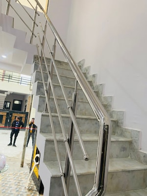 Staircase in 2.5 BHK Villa at VJ DH2 Homes, Faizabad Road – for Sale