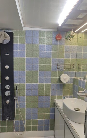 Bathroom in 2 BHK Apartment at Prabhadevi – for Rent