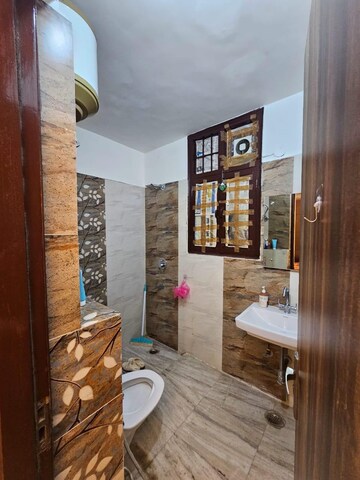 Staircase in 1 BHK Builder Floor at Ansal Sushant Lok I, Sector 43 – for Rent