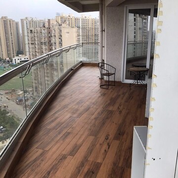 Balcony in 3 BHK Apartment at H R Buildcon Elite Homz, Sector 77 – for Rent
