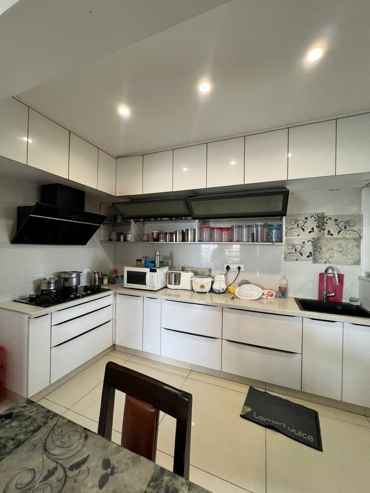 Kitchen, hulimavu 3 Bedroom 1500 Sq.Ft. Apartment In Hulimavu Bangalore 9129947