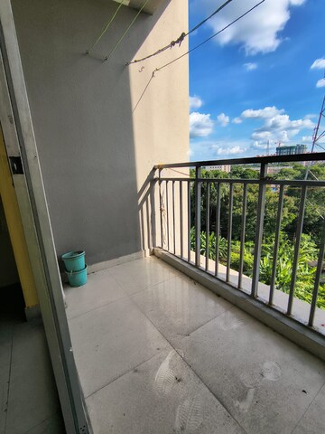 Balcony in 3 BHK Apartment at Rajat Avante, Joka – for Rent
