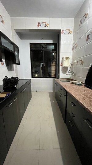 Kitchen in 2 BHK Apartment at Mangeshi City I, Wayle Nagar – for Sale