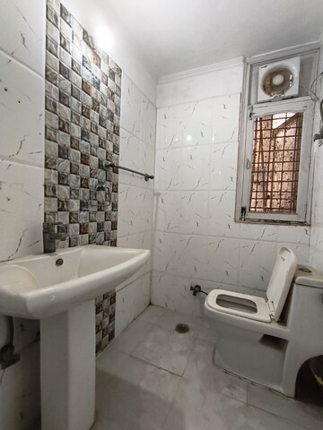 Bathroom in 3 BHK Apartment at The Mahesh CGHS, Sector 21c – for Sale