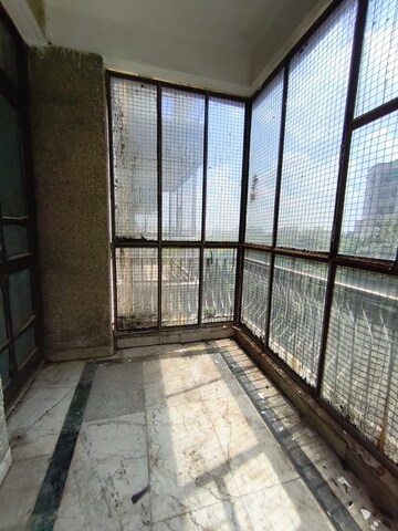 Balcony in 3 BHK Apartment at The Mahesh CGHS, Sector 21c – for Sale