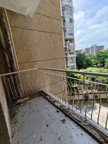 Balcony in 3 BHK Apartment at The Mahesh CGHS, Sector 21c – for Sale