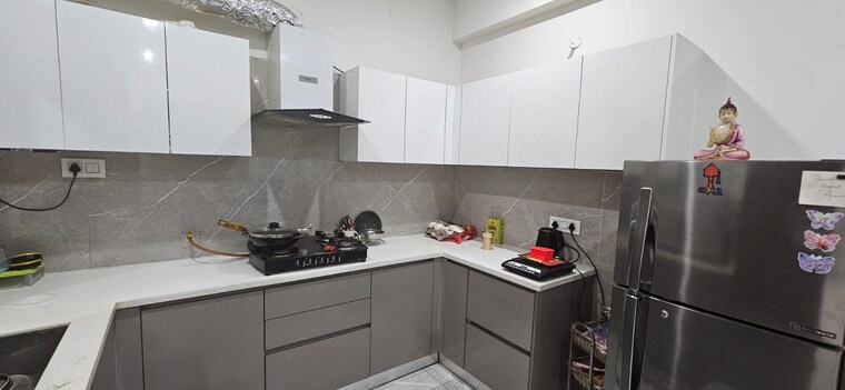Kitchen, ghb-splande 4 Bedroom 1296 Sq.Ft. Apartment In Patiala Road Zirakpur 9130028