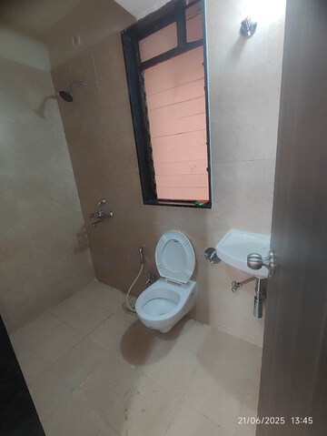 Bathroom in 3 BHK Apartment at Rustomjee Avenue M, Virar West – for Rent