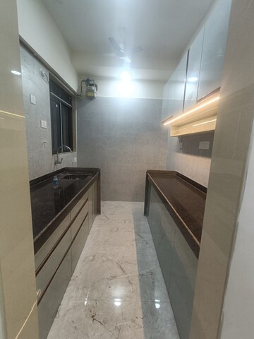 Kitchen in 1.5 BHK Apartment at Eff Jumbo Darshan CHS, Andheri East – for Rent