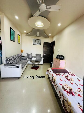 Living Room in 2 BHK Apartment at Simpli City, Handewadi – for Rent