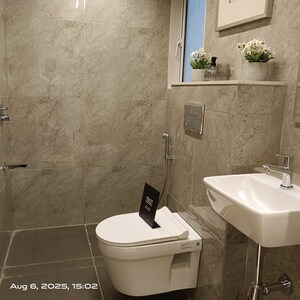 Bathroom in 4 BHK Apartment at Sukhwani Minerva, Pimple Saudagar – for Sale