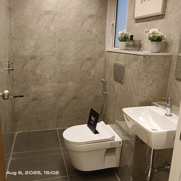 Bathroom in 4 BHK Apartment at Sukhwani Minerva, Pimple Saudagar – for Sale