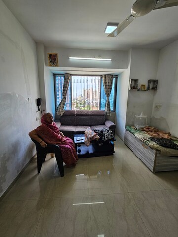 Living Room in 3 BHK Apartment at Radha Madhav, Borivali East – for Rent