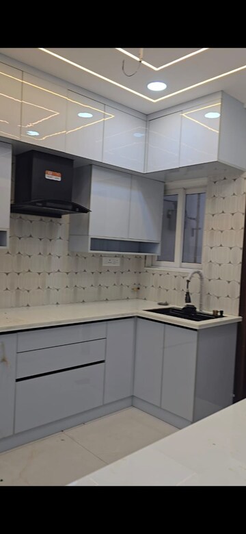 Kitchen in 3 BHK Apartment at Rajapushpa Provincia, Narsingi – for Rent