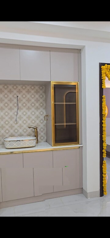 Bathroom in 3 BHK Apartment at Rajapushpa Provincia, Narsingi – for Rent