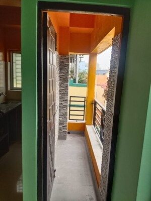 Balcony in 2 BHK Apartment at New Town Residency, New Town Action Area 1 – for Sale