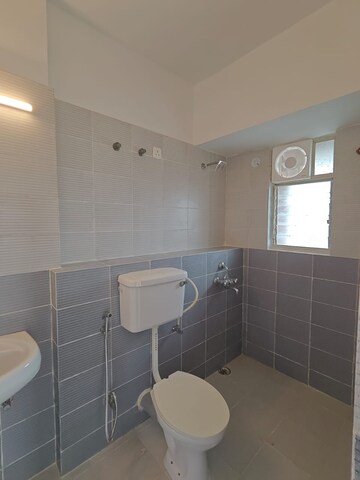Bathroom in 3 BHK Apartment at Sunny Fort, Rajarhat – for Rent