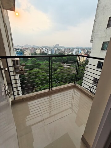 Balcony in 3 BHK Apartment at Sunny Fort, Rajarhat – for Rent