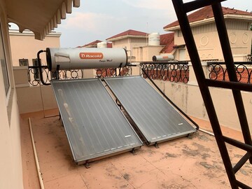 Swimming Pool in 4 BHK Villa at Nakshatra Villas Shamshabad, Shamshabad – for Rent