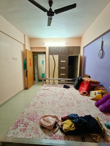 Bedroom in 1 BHK Apartment at Devi Ashish CHS, Kalyan West – for Rent