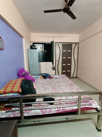 Bedroom in 1 BHK Apartment at Devi Ashish CHS, Kalyan West – for Rent